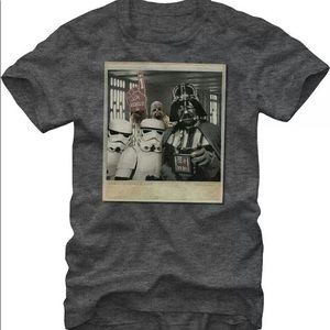 STAR WARS POLAROID PICTURE T SHIRT